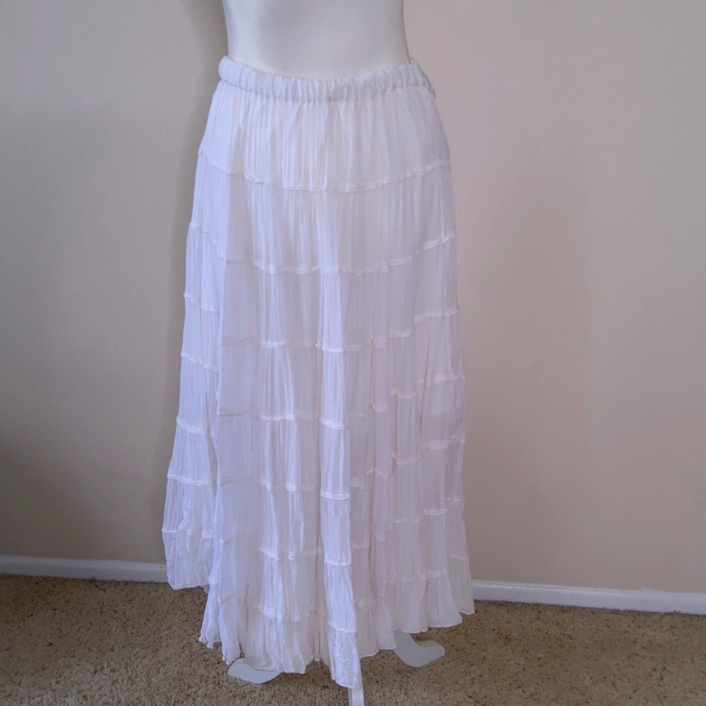 ALLSAINTS Elasticated Waist Tier Skirt